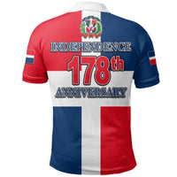 Dominican Republic Polo Shirt Independence Day LT6 - Wonder Print Shop