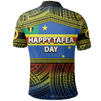 Tafea Day Polo Shirt Of Vanuatu Polynesian Patterns LT6 - Wonder Print Shop
