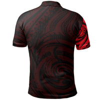 Tonga Polo Shirt Kalia Polynesian NO.1 LT6 - Wonder Print Shop