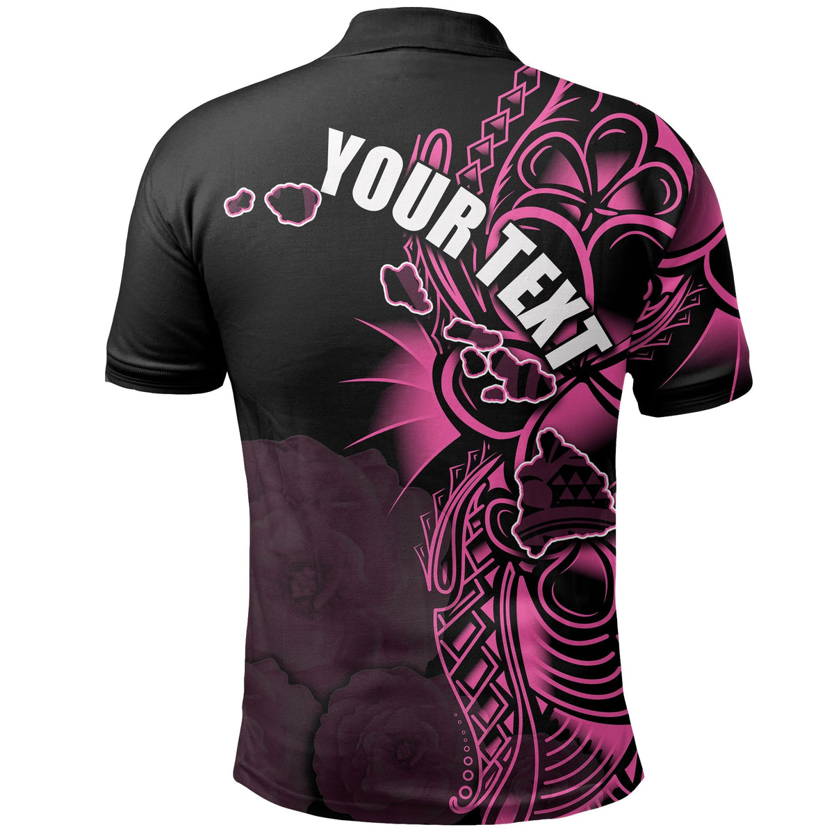 Custom Hawaiian Islands Polo Shirt Maui LT6 - Wonder Print Shop