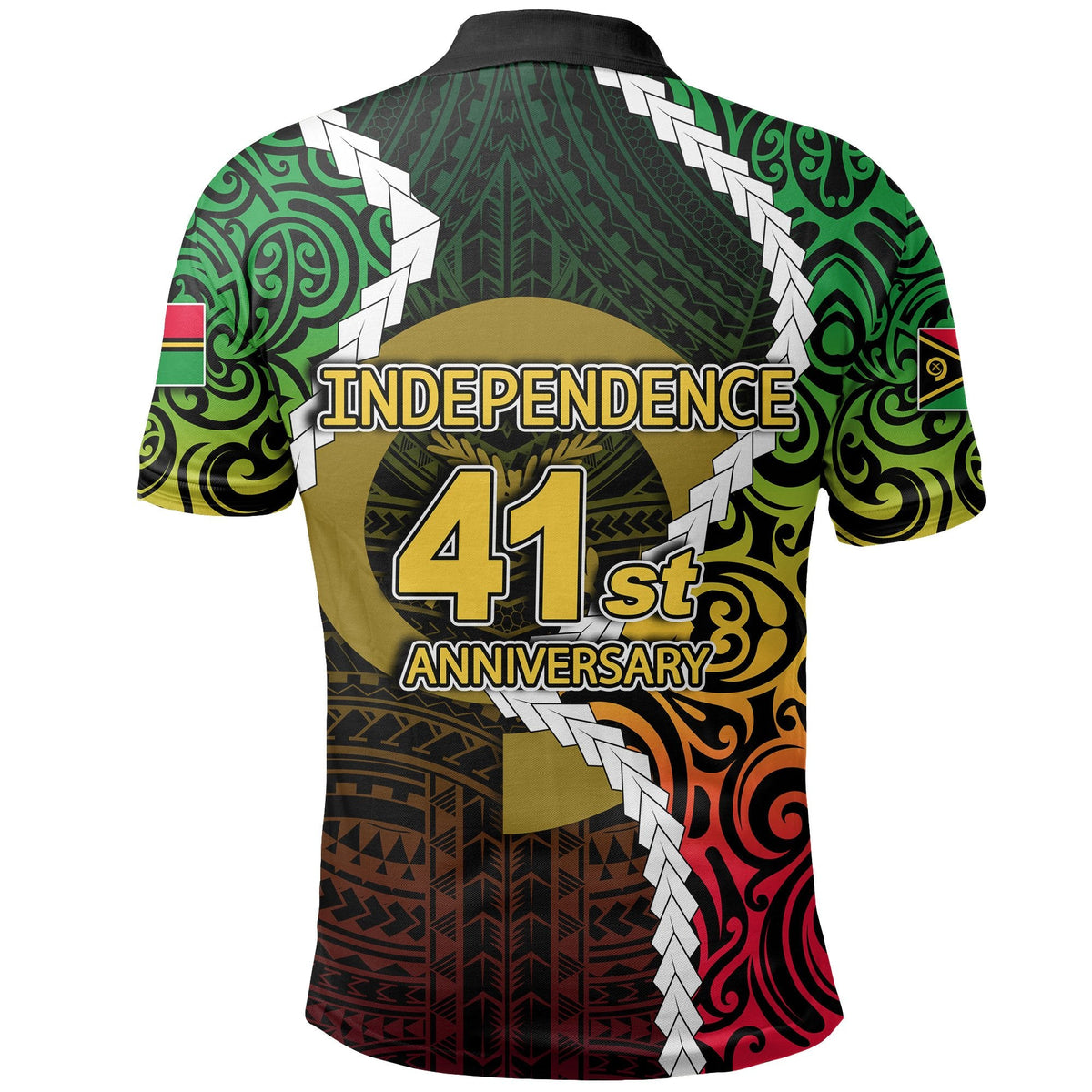 Vanuatu Polo Shirt Independence Day Special Style LT6 - Wonder Print Shop