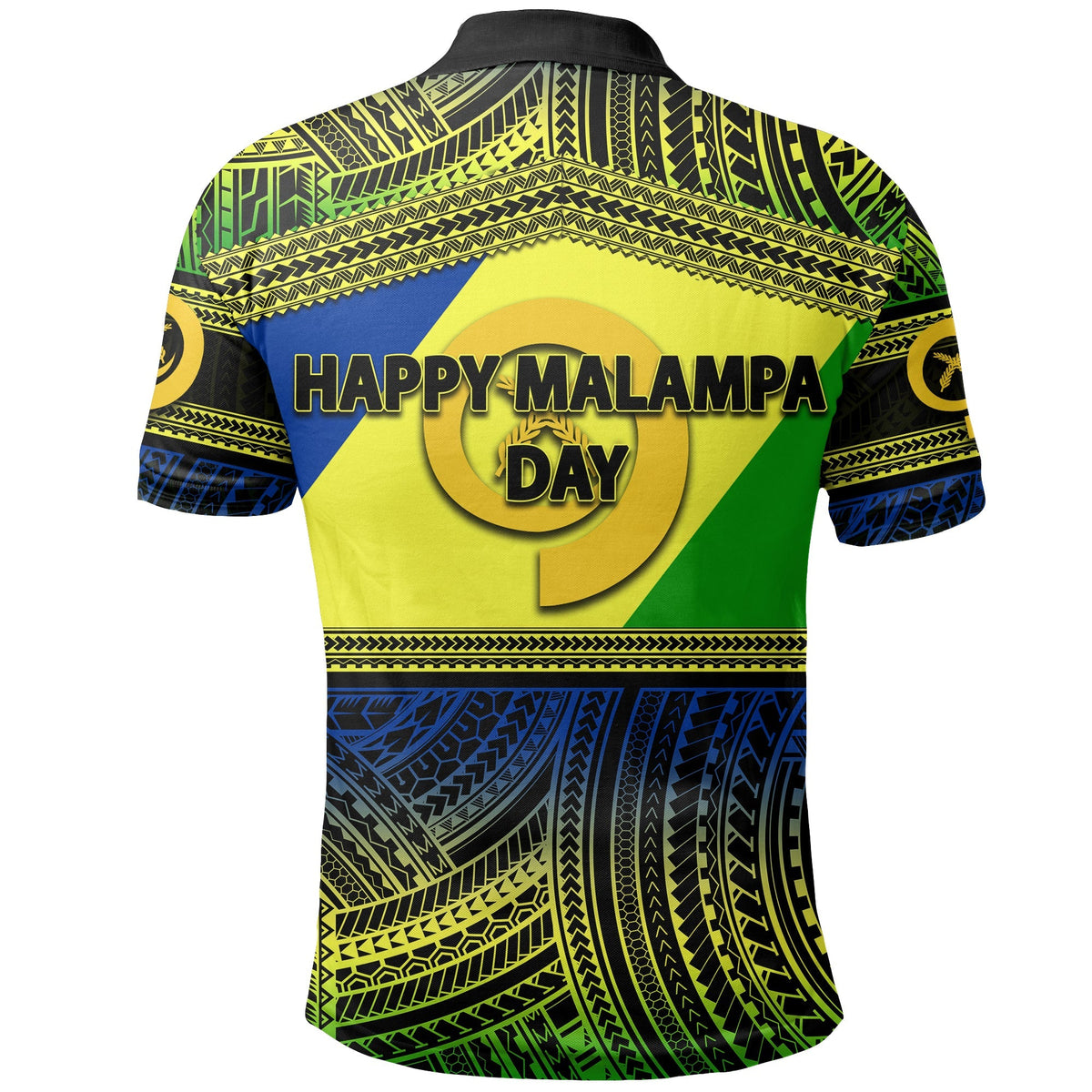 Malampa Day Polo Shirt Of Vanuatu Polynesian Patterns LT6 - Wonder Print Shop