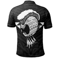 Polynesian Helmet Kanaka Warrior Hawaii Polo Shirt LT6 - Wonder Print Shop