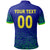 (Custom And Number) Brazil Polo Shirt Football 2022 LT6