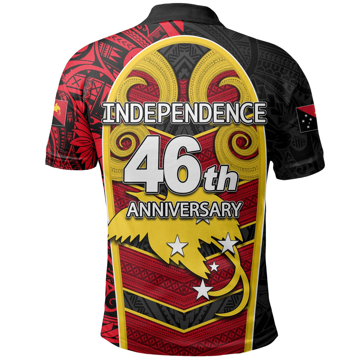 Papua New Guinea Polo Shirt Independence Day Special Style LT6 - Wonder Print Shop