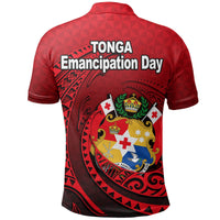 Tonga Polo Shirt Emancipation Day Kalia No.1 LT6 - Wonder Print Shop