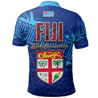 Fiji 52nd Annivesary Polo Shirt LT6 - Wonder Print Shop