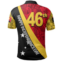 Papua New Guinea Polo Shirt Independence Day 46th LT6 - Wonder Print Shop