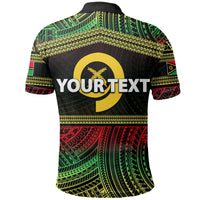 Custom Athletics Vanuatu Polo Shirt Of Vanuatu Polynesian Patterns LT6 - Wonder Print Shop