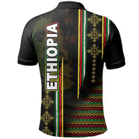 Ethiopia Polo Shirt Ethiopia Tilet With Lion LT6 - Wonder Print Shop