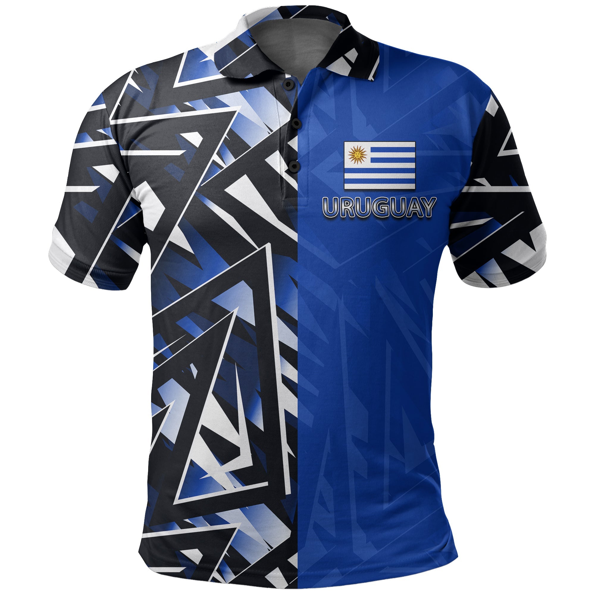 custom-personalised-uruguay-polo-shirt-sport-style