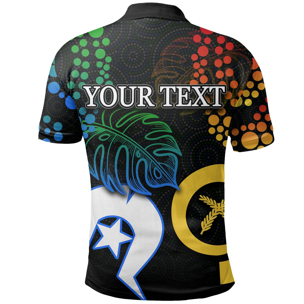 Custom South Sea Islanders Polo Shirt Torres Strait Islander LT6 - Wonder Print Shop