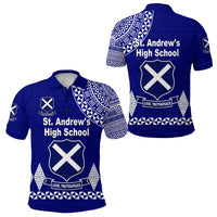 St. andrews High School Polo Shirt Simple Style LT8 - Wonder Print Shop
