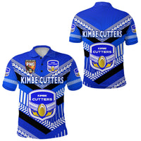 Papua New Guinea Kimbe Cutters Polo Shirt Rugby Blue LT8 - Wonder Print Shop