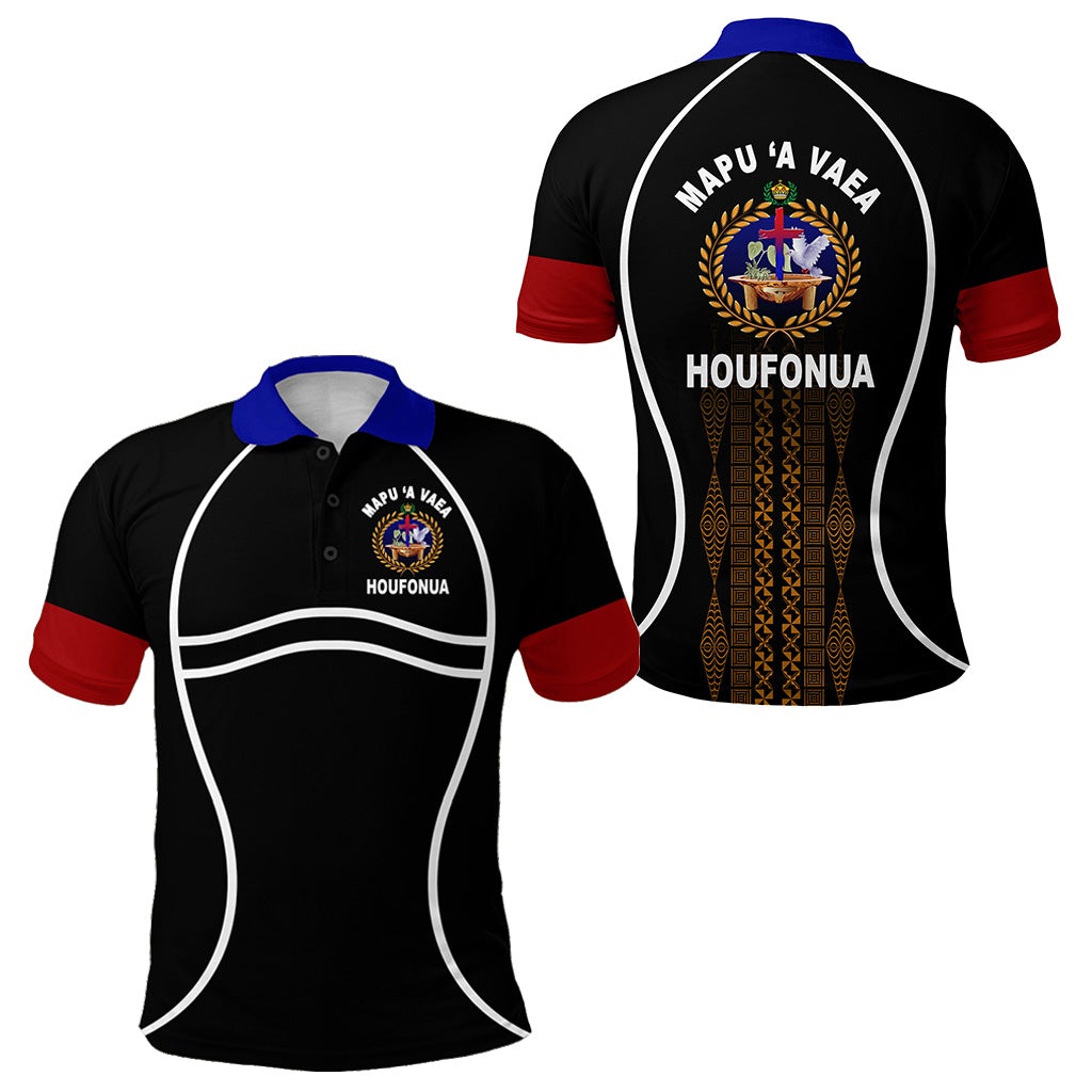 Tonga Mapu A Vaea Polo Shirt Houfonua Original Style LT8 - Wonder Print Shop