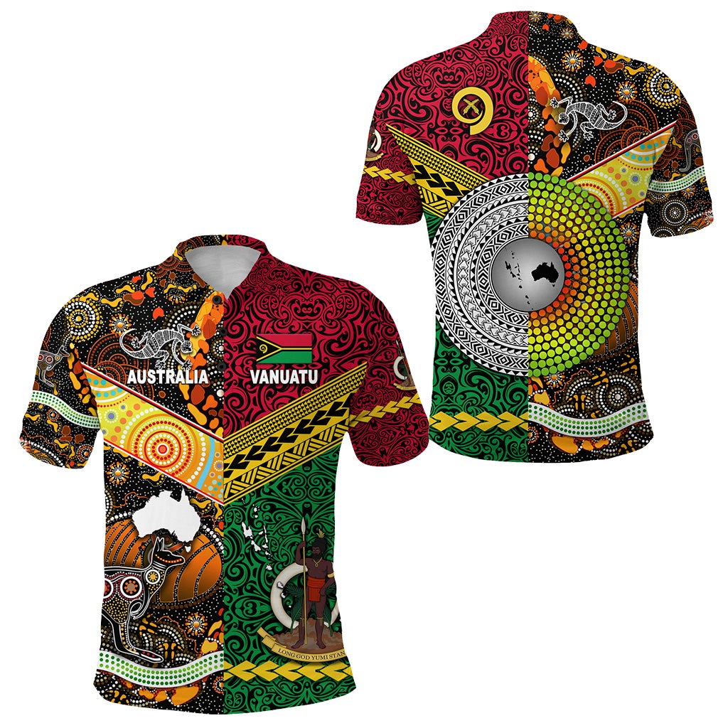 Vanuatu Australia Polo Shirt Together LT8 - Wonder Print Shop