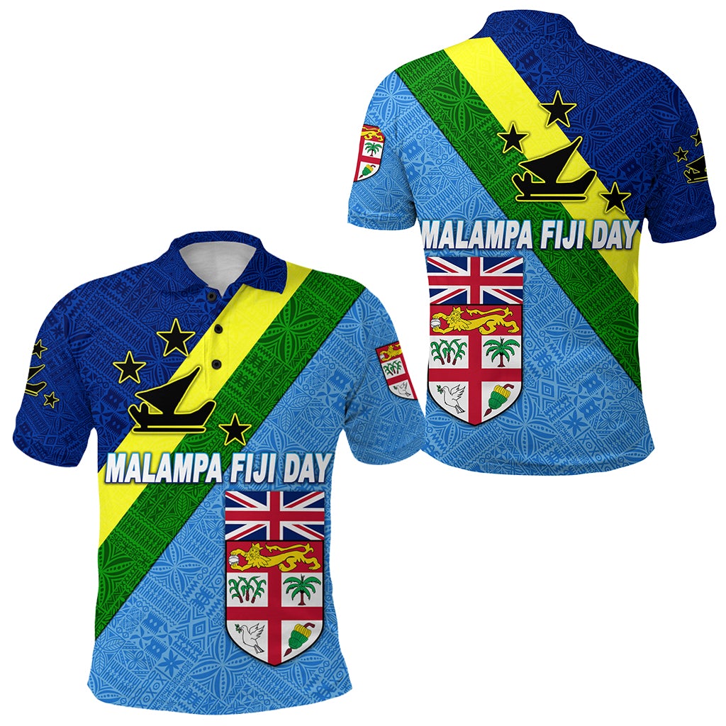 Malampa Vanuatu and Fiji Day Polo Shirt Simple Style LT8 - Wonder Print Shop