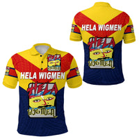 Papua New Guinea Hela Wigmen Polo Shirt Rugby Simple Style LT8 - Wonder Print Shop
