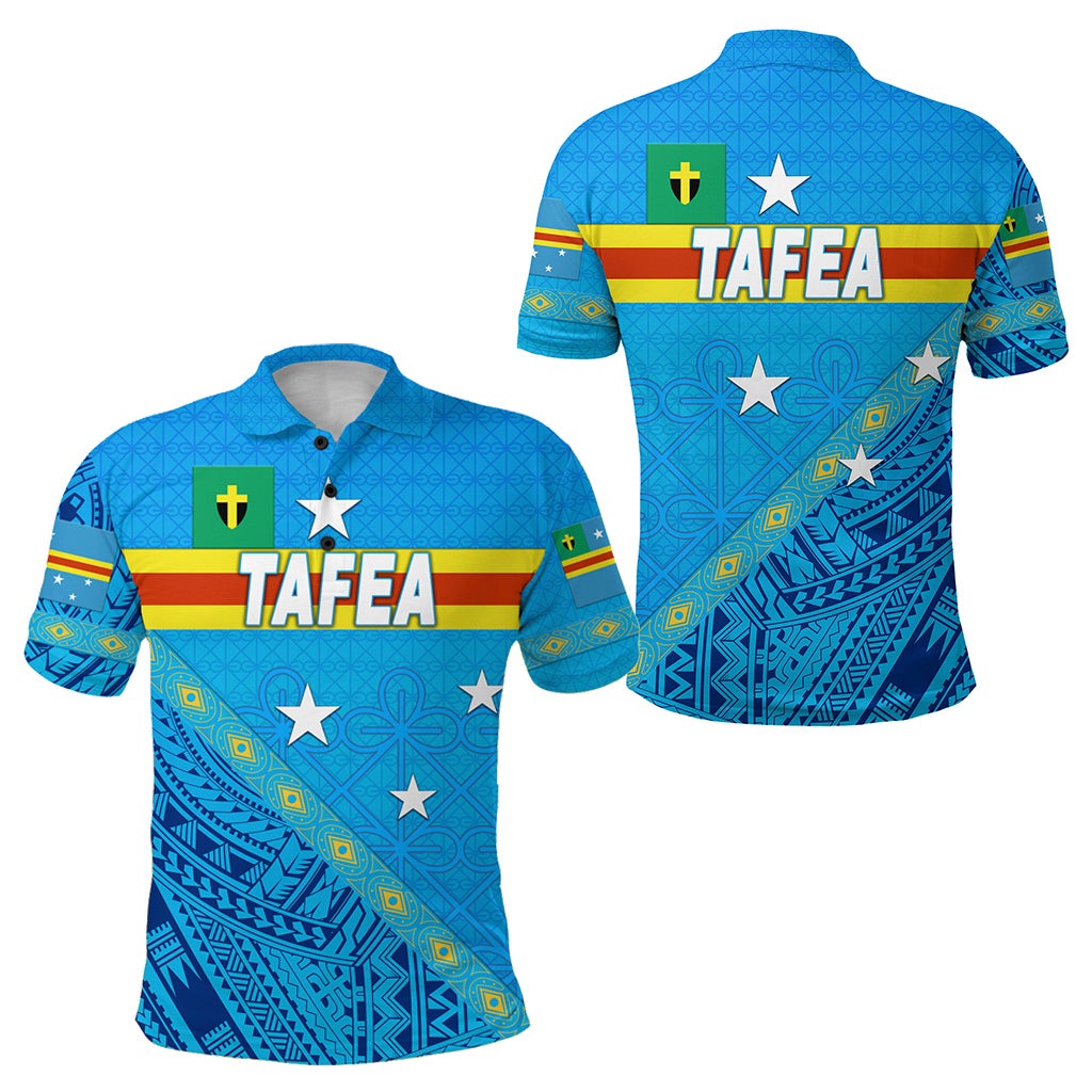 Tafea Province Polo Shirt Vanuatu Pattern Unique Style LT8 - Wonder Print Shop