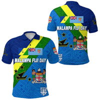 Malampa Vanuatu and Fiji Day Polo Shirt October 10 LT8 - Wonder Print Shop