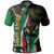 Custom South Africa Polo Shirt Flag Grunge Style LT6 - Wonder Print Shop