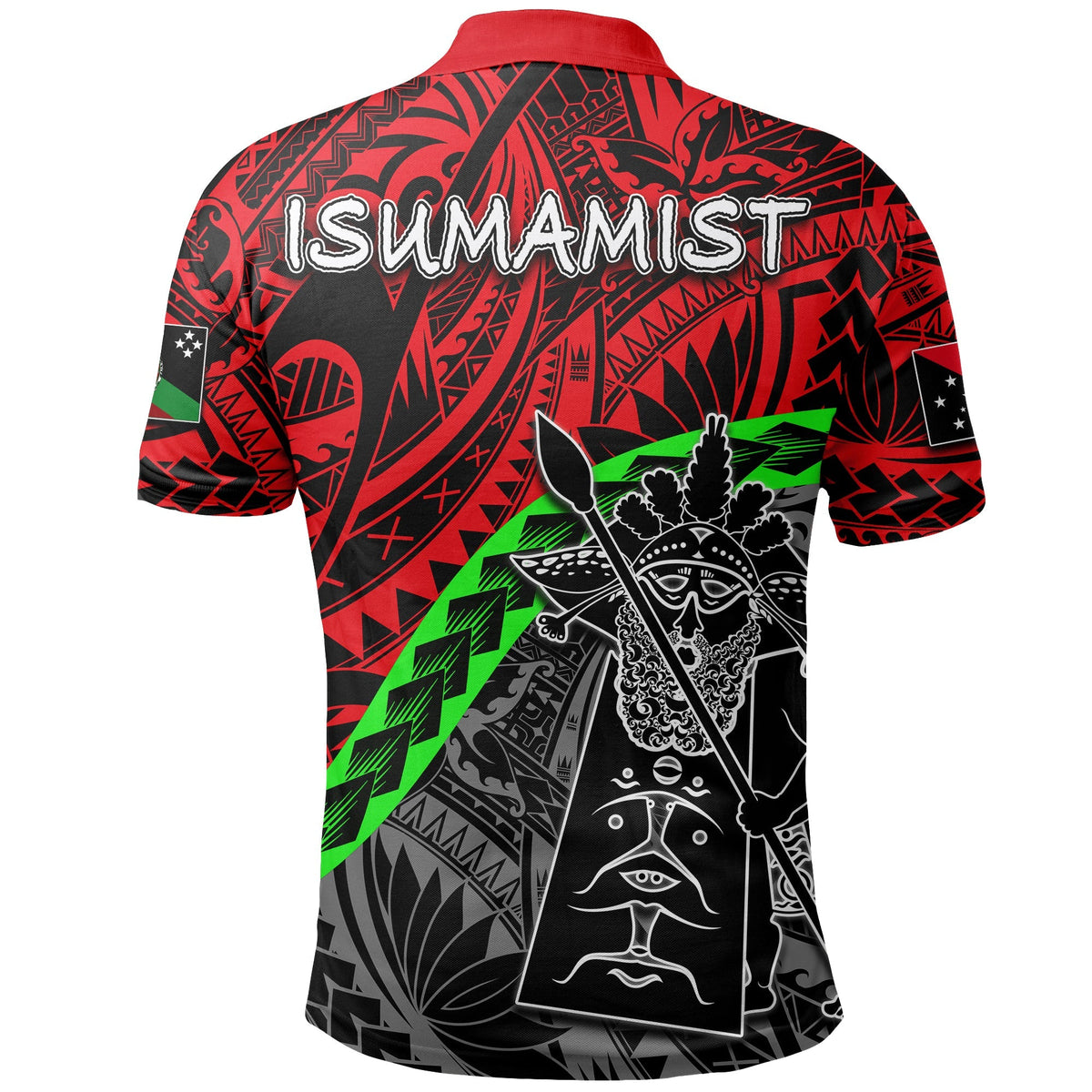 East New Britain Province Polo Shirt ISUMAMIST LT6 - Wonder Print Shop