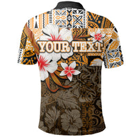 Custom Hawaii Fish Hook Polo Shirt Orange Style LT6 - Wonder Print Shop