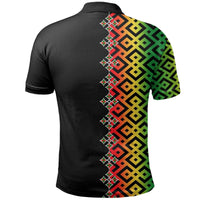 Ethiopia Polo Shirt Ethiopia Tilet Patterns LT6 - Wonder Print Shop