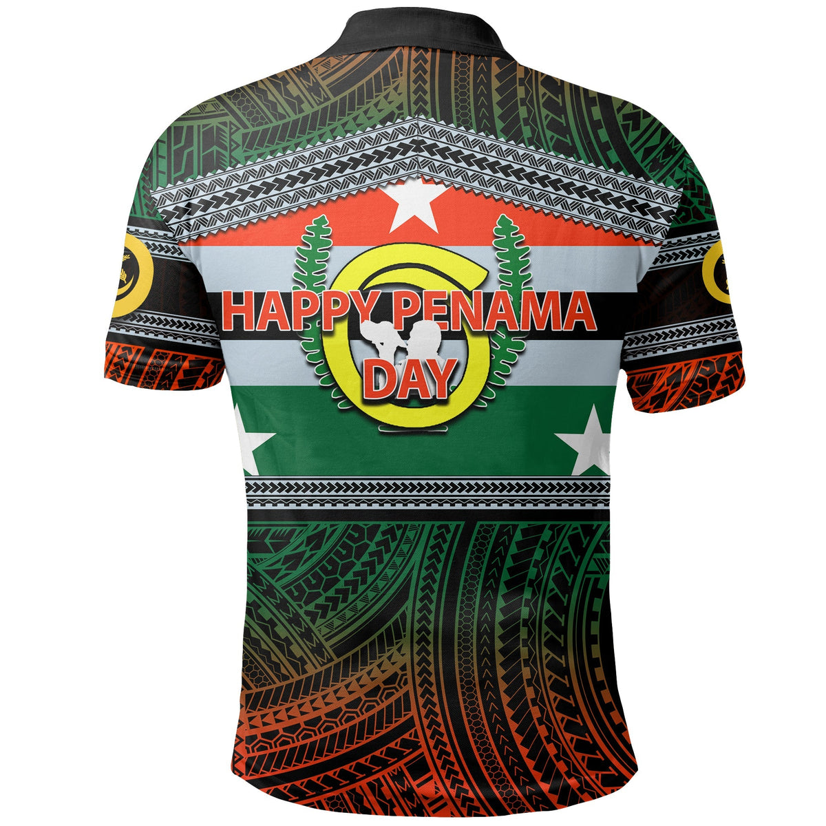 Penama Day Polo Shirt Of Vanuatu Polynesian Patterns LT6 - Wonder Print Shop