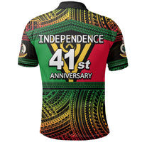 Vanuatu Polo Shirt Independence Day LT6 - Wonder Print Shop
