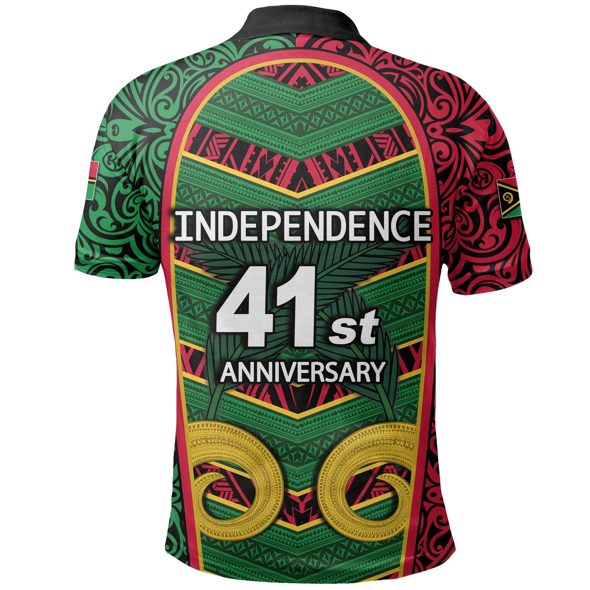Vanuatu Polo Shirt Independence Day Pig Tusk LT6 - Wonder Print Shop