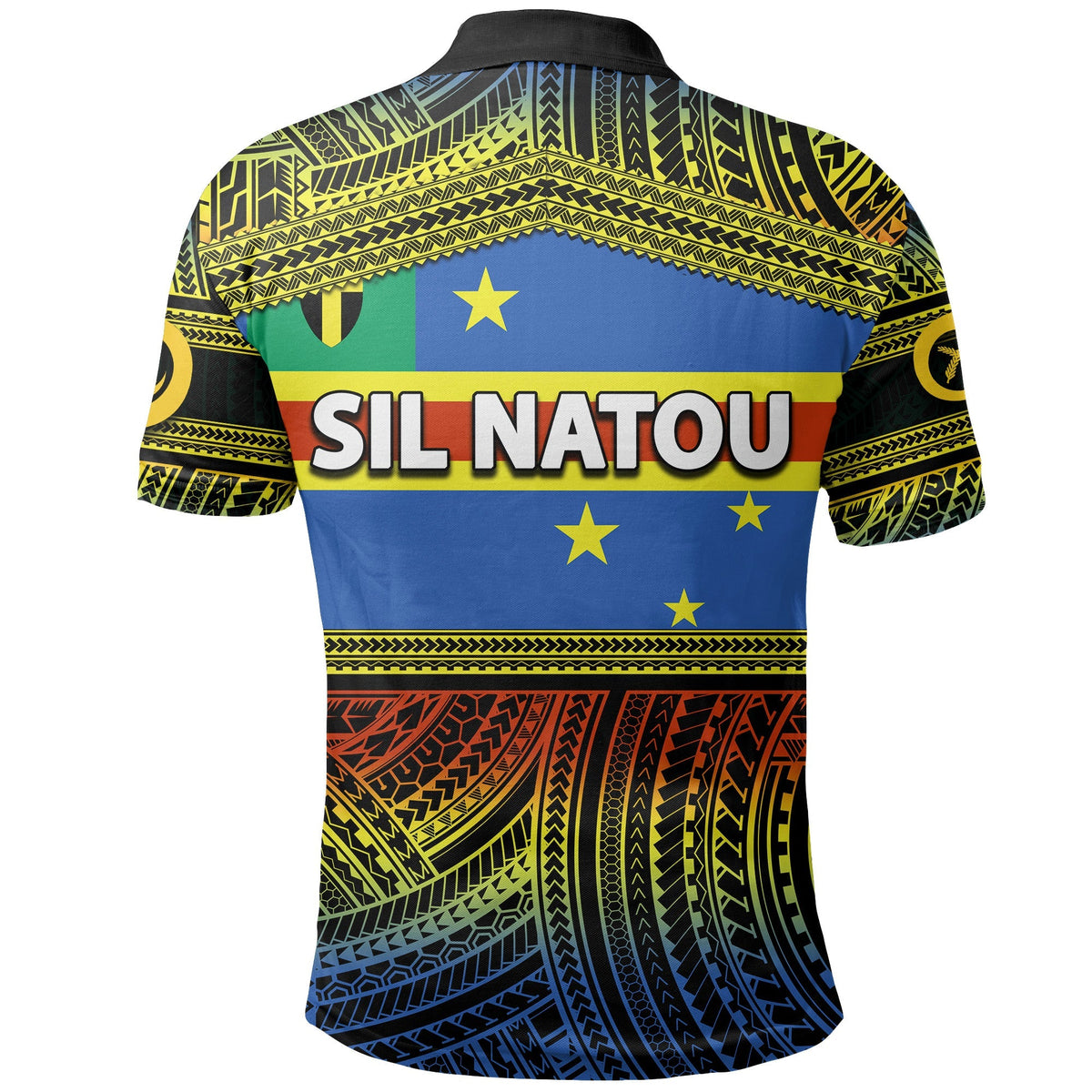 Custom Tafea Province Polo Shirt Of Vanuatu Polynesian Patterns Sil Natou LT6 - Wonder Print Shop