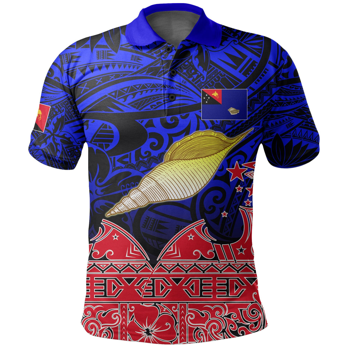 West New Britain Province Polo Shirt WEST SIDE LT6 - Wonder Print Shop