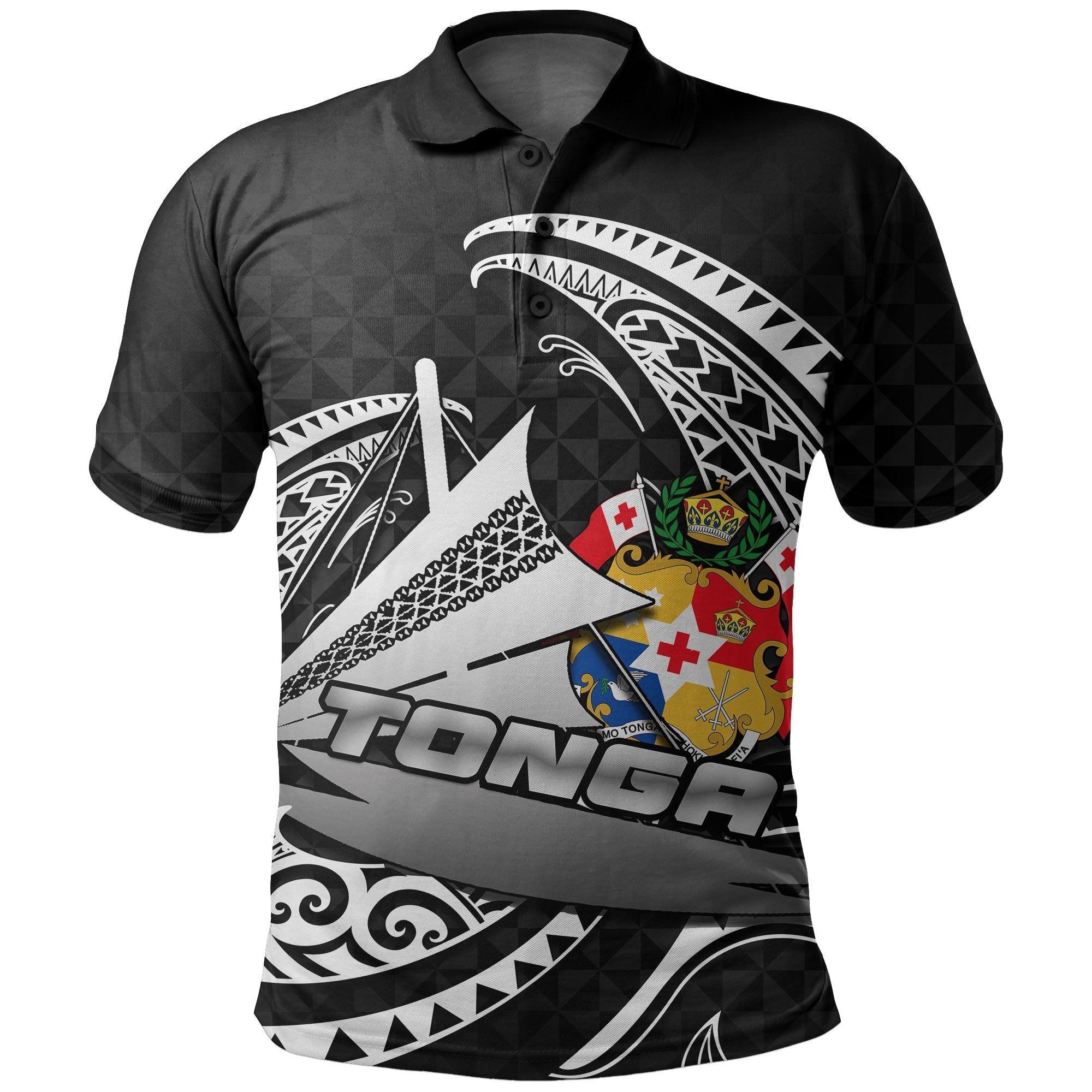 Tonga Polo Shirt Emancipation Day Kalia No.2 LT6 - Wonder Print Shop