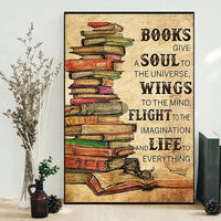 book-give-a-soul-to-the-universe-wings-to-the-mind-vertical-poster