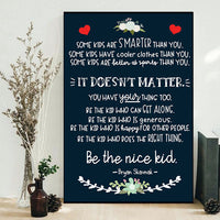 floral-be-the-nice-kid-floral-vertical-poster