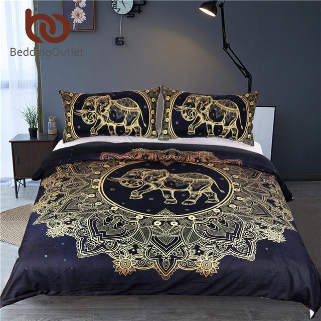 Native American Indigenous Mandala Dreamcatcher Flowers Bedding Set LT10 - Wonder Print Shop