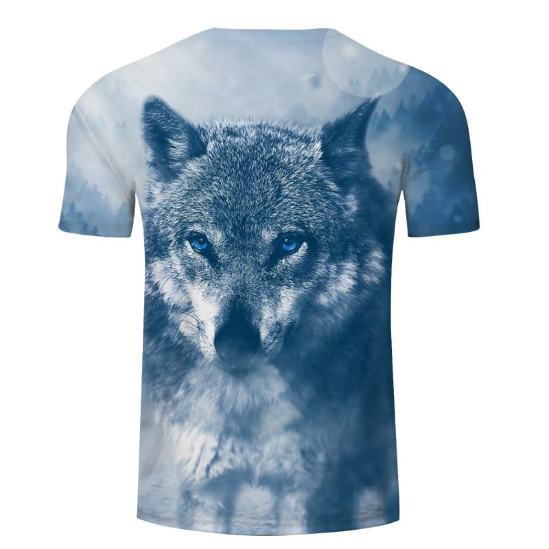 Ink Wolf Digital 3D Print Native American T Shirt LT10 - Wonder Print Shop