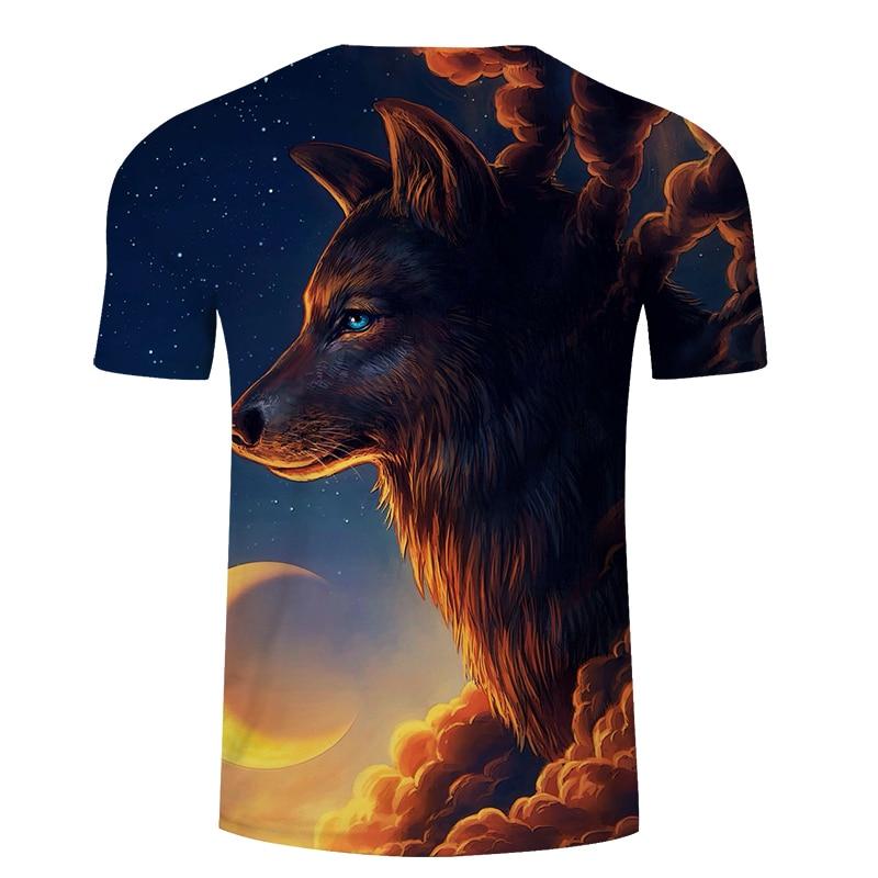Sunrise Wolf 3D Print Native American T Shirt LT10 - Wonder Print Shop