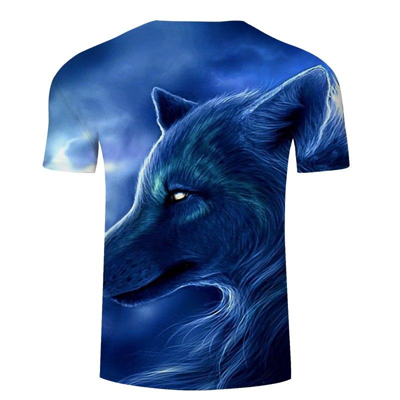 Lonely Wolf 3D Print Native American T Shirt LT10 - Wonder Print Shop