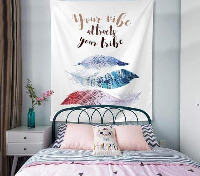 Native American Feather Dreamcatcher Wall Hanging Tapestry LT10 - Wonder Print Shop