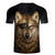 One Eyed Wolf 3D Native American T Shirt LT10 - Wonder Print Shop