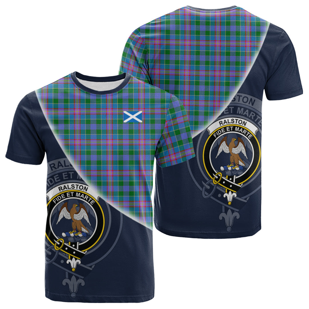 scottish-ralston-clan-crest-tartan-scotland-flag-half-style-t-shirt