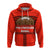 Custom Polynesian Bowl Hoodie Red Custom Text and Number LT4 - Wonder Print Shop