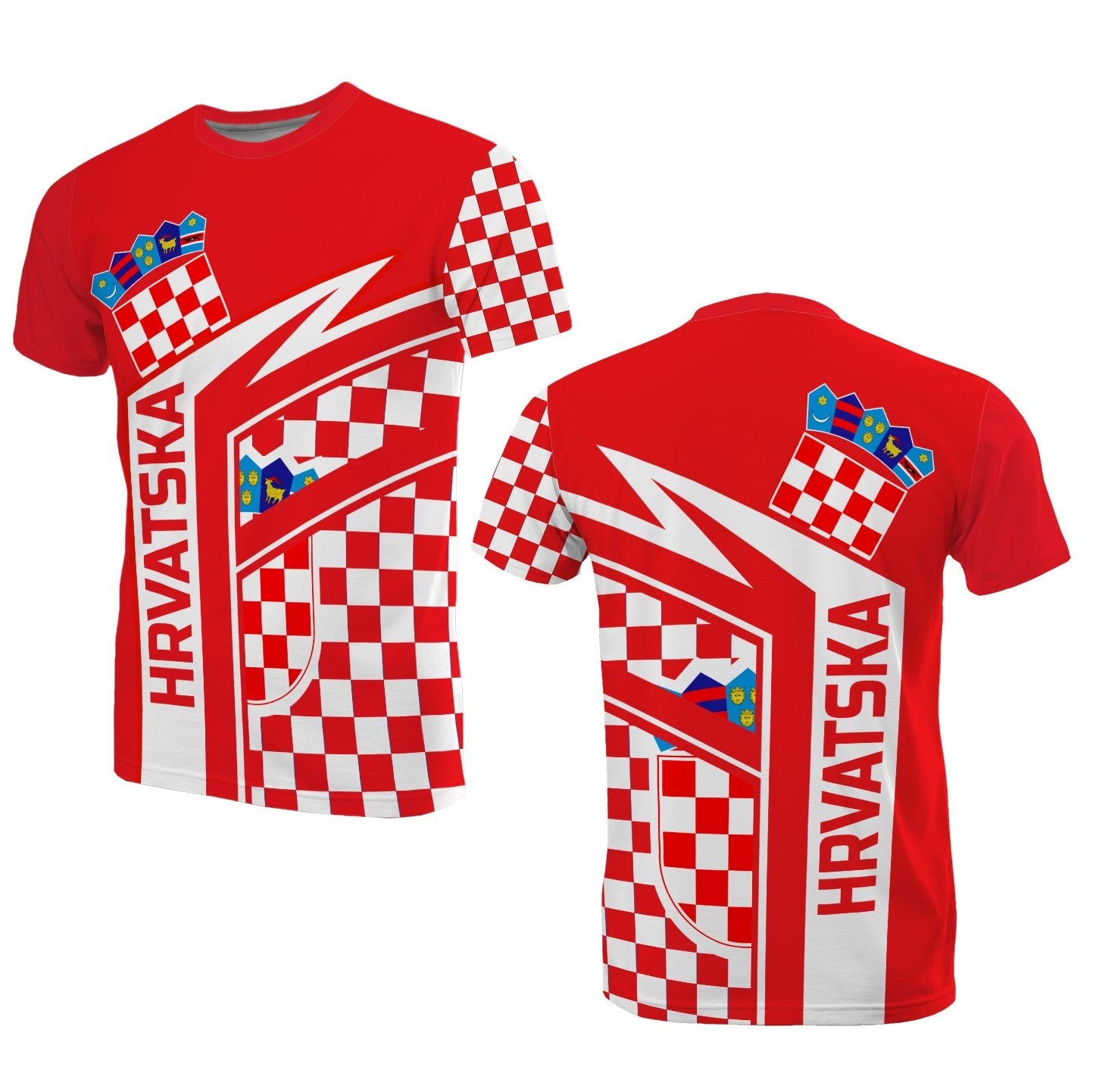 croatia-hrvatska-air-t-shirts-for-men-and-women-red