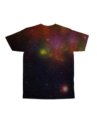 Native American Chief Galaxy All Over Print T Shirt All over T Shirt LT10 - Wonder Print Shop