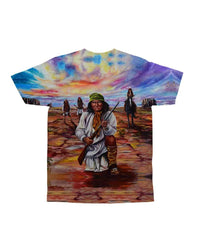Native American Chief All over T Shirt LT10 - Wonder Print Shop