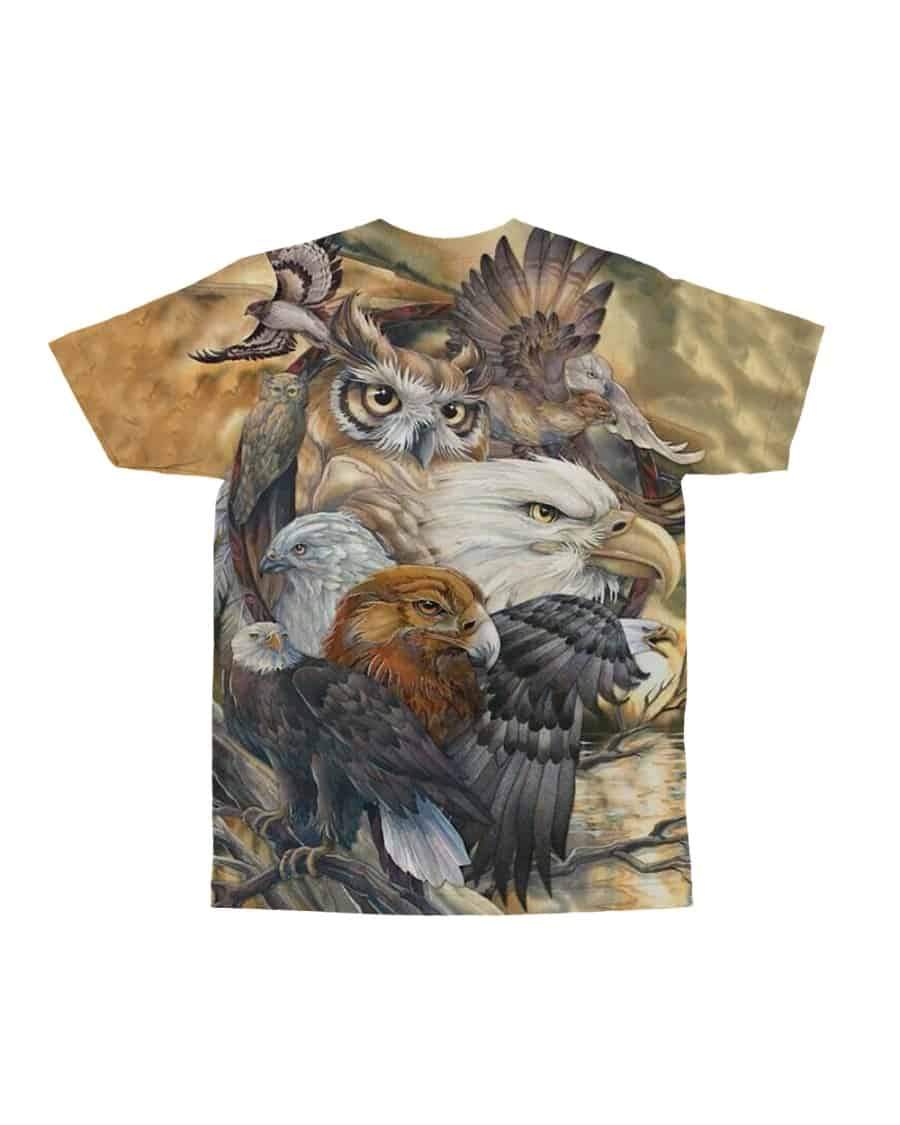 Native American Eagle Own Dream Catcher 3D T Shirt All over T Shirt LT10 - Wonder Print Shop