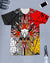 Bison Skull Head Arrow Native American Flag T Shirt LT10 - Wonder Print Shop