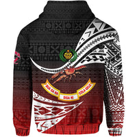Fiji Rewa Rugby Union Zip Hoodie Unique Version Red LT8 - Wonder Print Shop